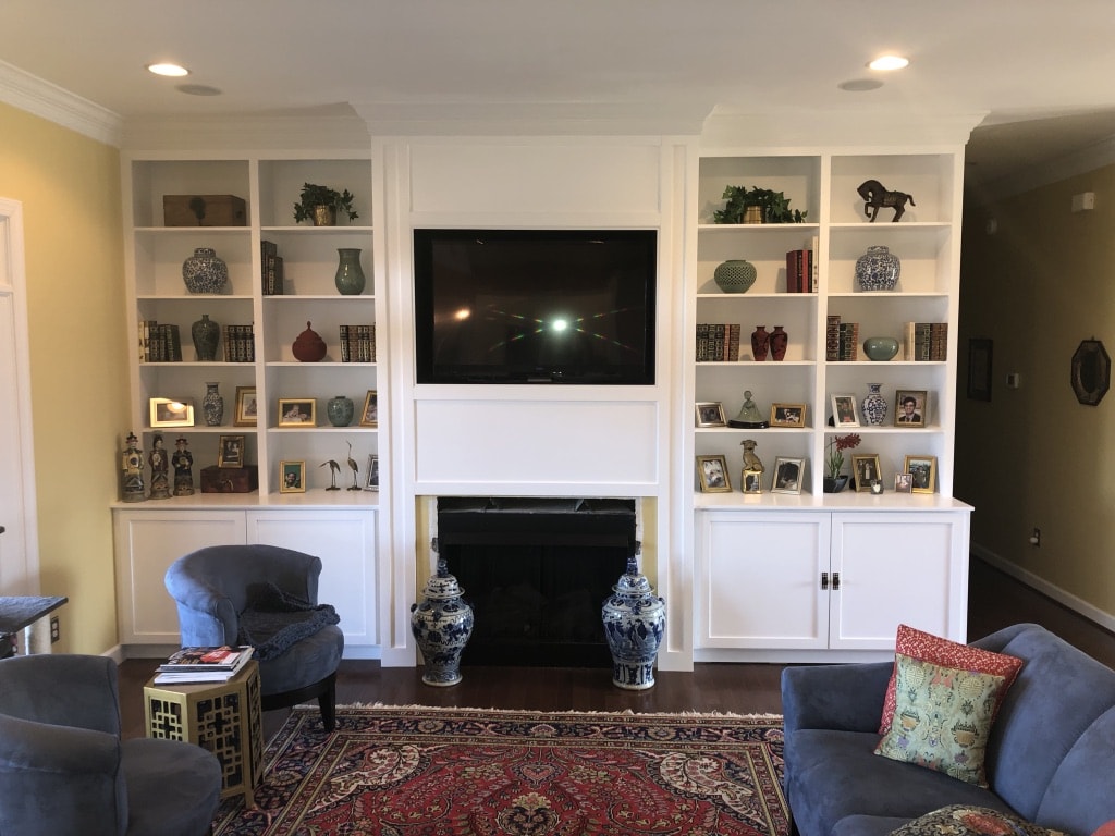 Living Room With Media Center Images